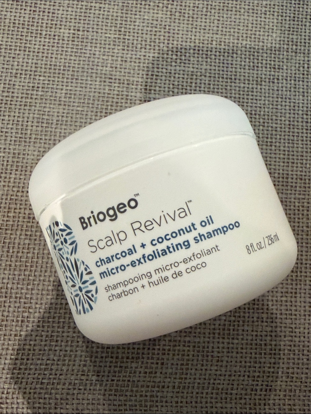Briogeo scalp revival charcoal + coconut oil micro exfoliating shampoo 8 fl oz